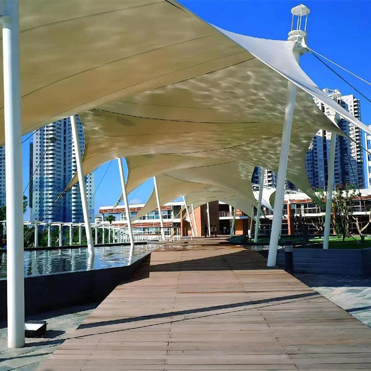 大理膜结构景观棚