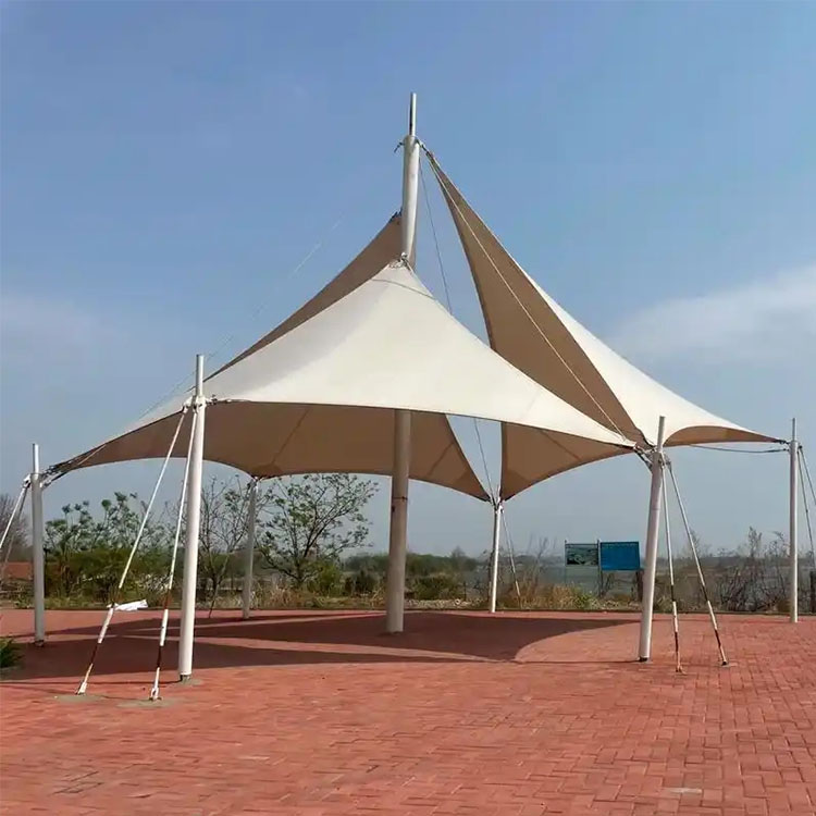 大理膜结构景观棚