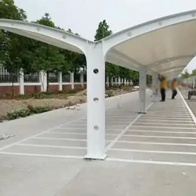 大理膜结构电动车棚